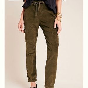 Anthropologie Sanctuary corduroy cargo joggers